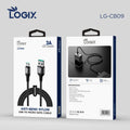 Logix LG-CB09 3A Super Fast Data Cable | USB A to micro - Logix