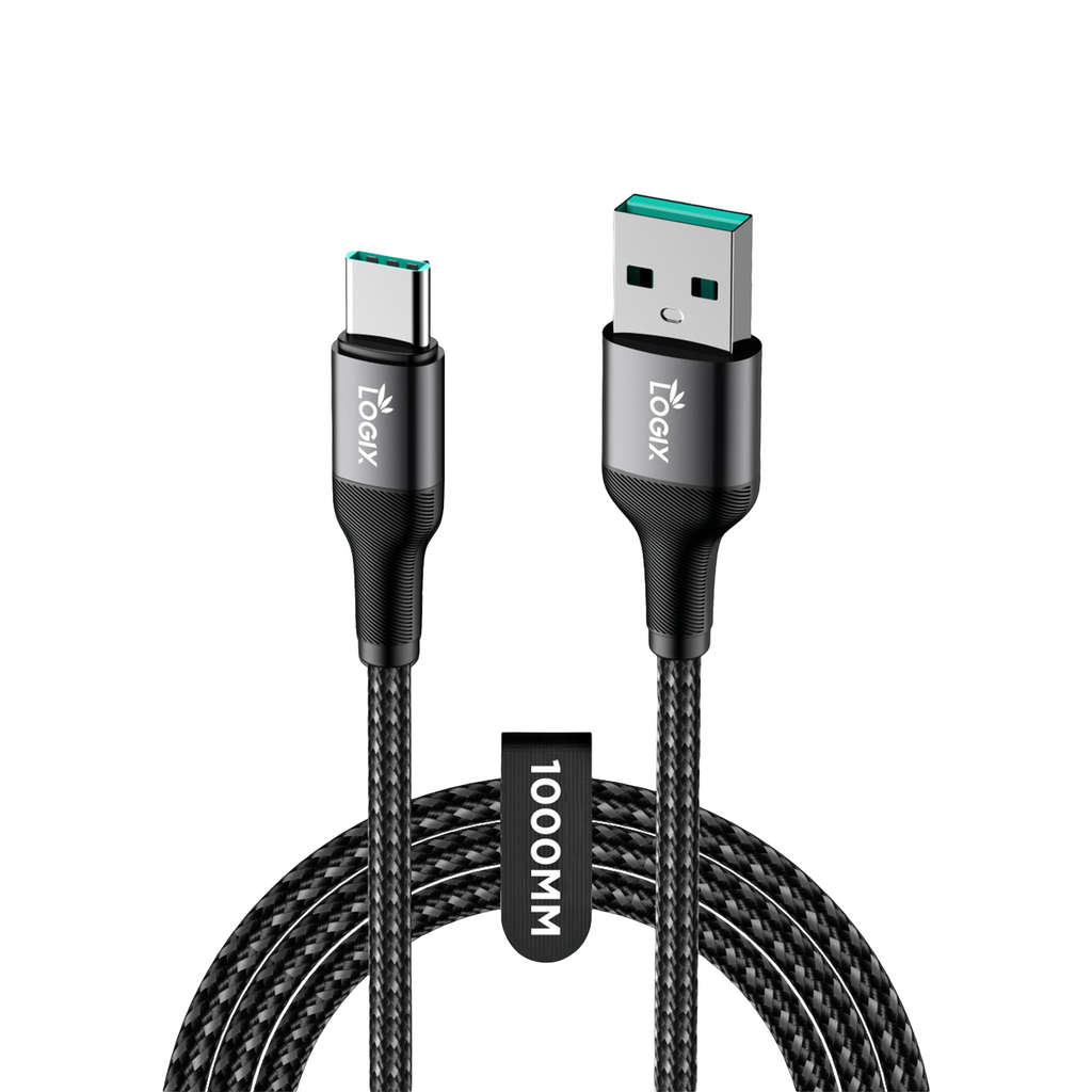 كابل بيانات USB إلى Type-C Logix LG-CB09 - شحن سريع ونقل بيانات موثوق